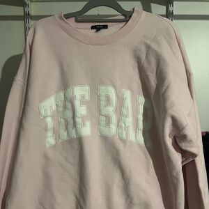 The Bar blush XL Crewneck sweatshirt